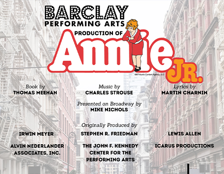 Barclay Performing Arts Presents: Annie Jr @ Boca Black Box