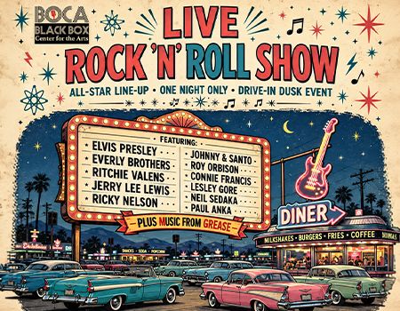 Grease, Poodle Skirts & 50s Rock 'n' Roll @ Boca Black Box