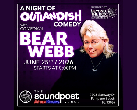 Comedian Bear Webb @The Soundpost