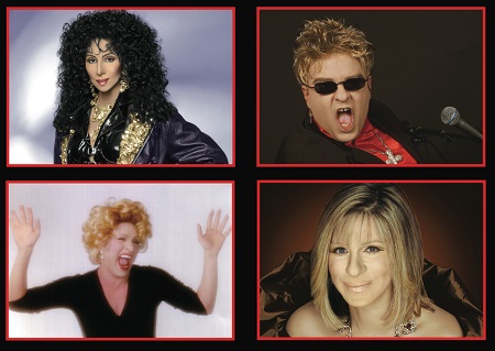 CHER, ELTON, DOLLY, STREISAND: The Las Vegas Edwards Twins @ Lake Park Black Box